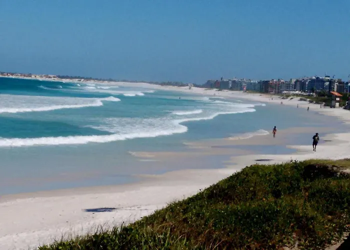 AP BRAGA A 400m DA PRAIA - TODO EQUIPADO, 3 QUARTOS COM AR COND, WIFI, ESTACIONAMENTO GRÁTIS, PORTARIA 24H E PRÓXIMO DE TUDO Cabo Frio